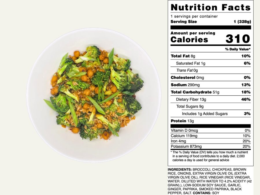 Vegan Broccoli Stir Fry w/ Chickpeas