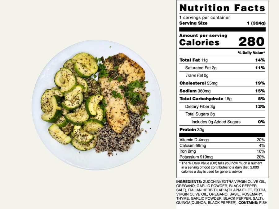Italian Herb Tilapia