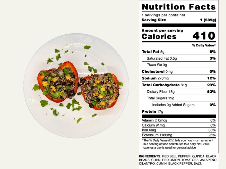 Vegan Quinoa Stuffed Peppers
