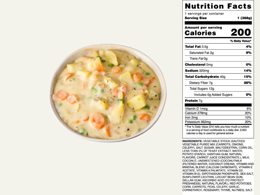 Vegan Pot Pie Soup
